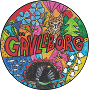 Symbolen Gävleborg av konstnär Pia Forslöf-Nilsson